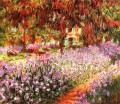 El jardín también conocido como Iris Claude Monet